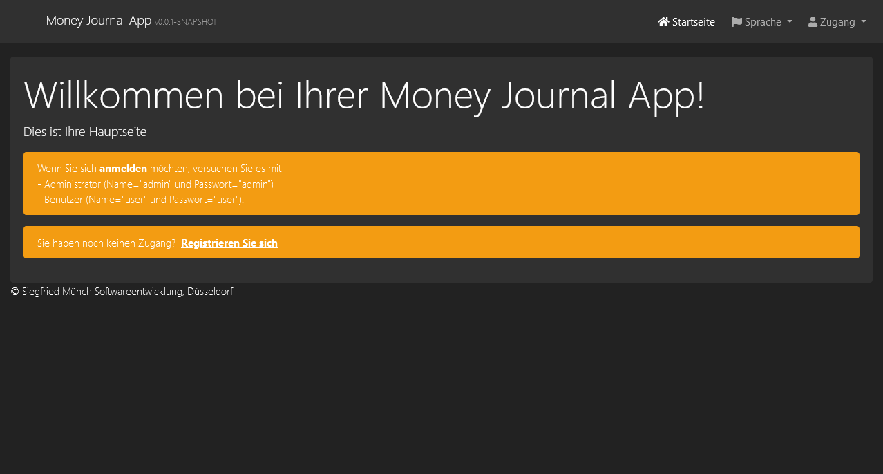 money journal app
